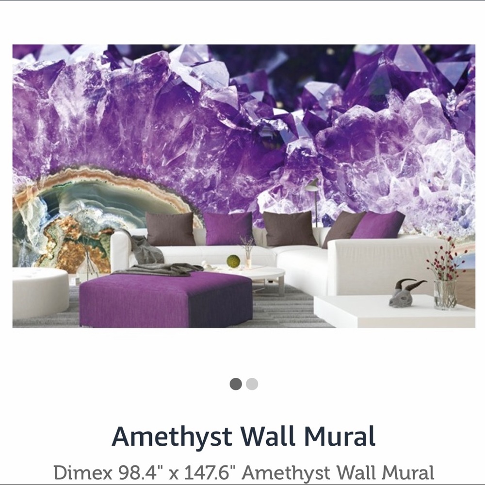 Amethyst Wall Mural